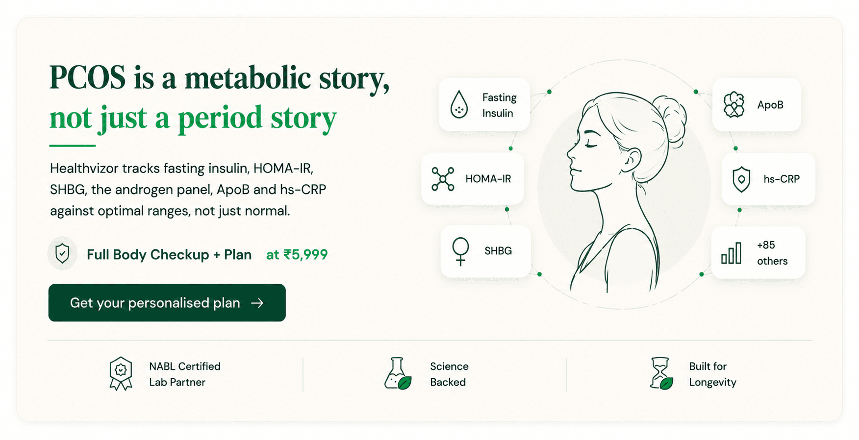 PCOS is a metabolic story, not just a period story 